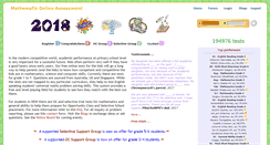 Desktop Screenshot of mathemafix.com